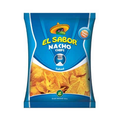 El Sabor Nacho Chips - Salted