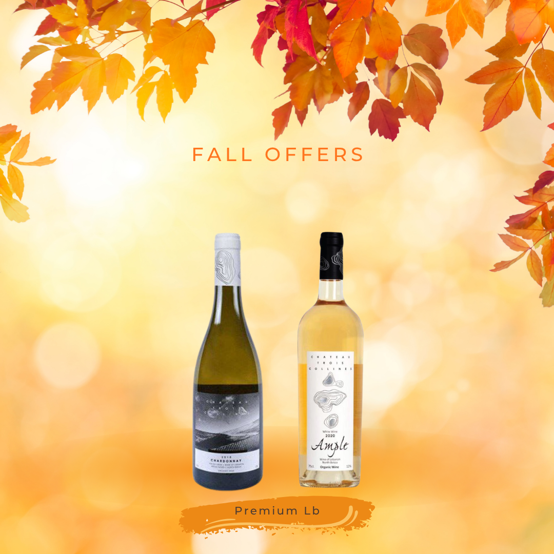 Trois Collines Ample White + Chardonnay