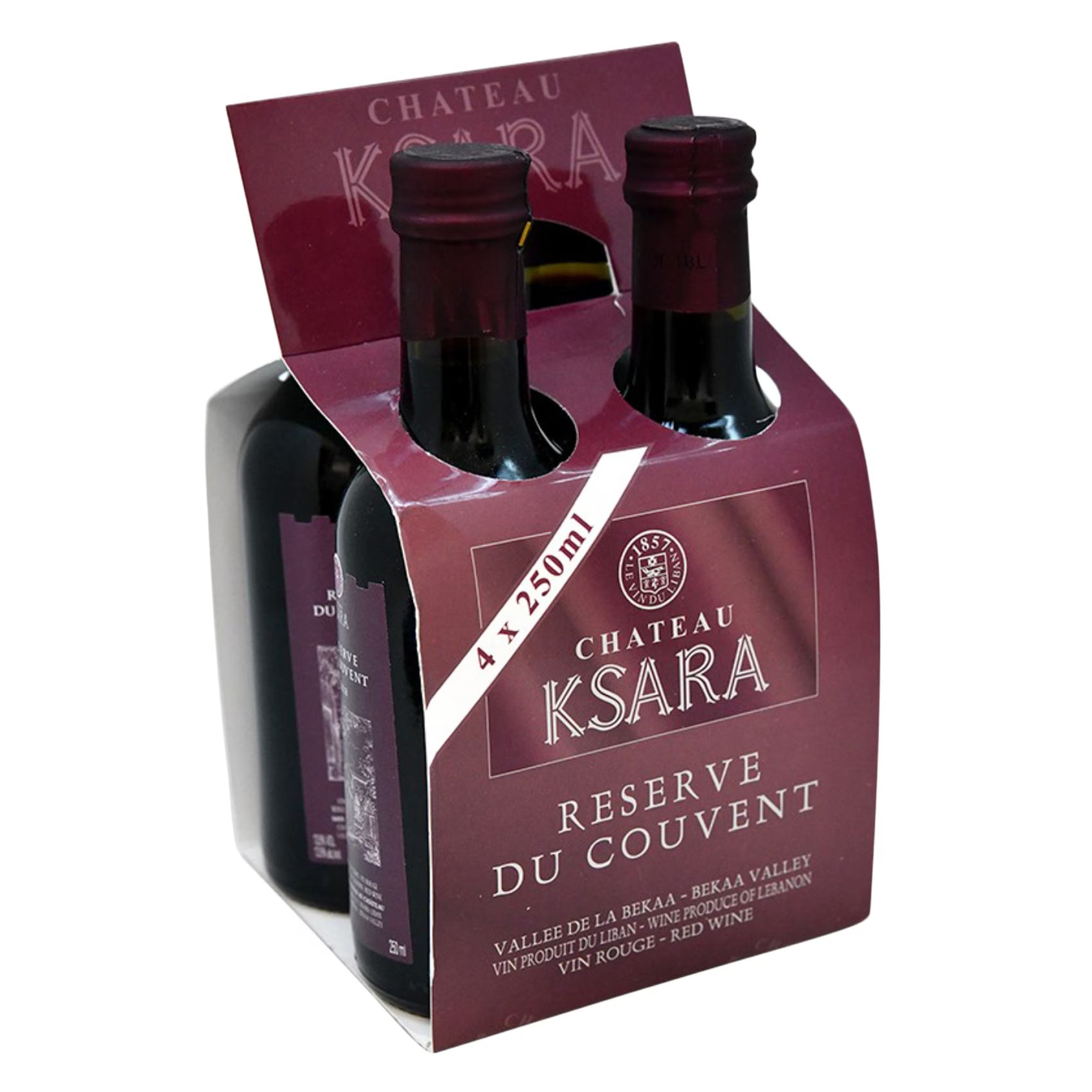 Château Ksara Reserve Du Couvent Red x4 (25cl)