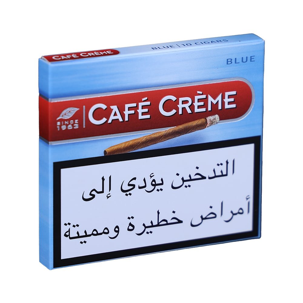Café Crème Blue - Pack of 10 - Premium Liquors & Cigars