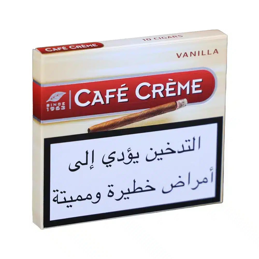 Café Crème Vanilla - Pack of 10 - Premium Liquors & Cigars