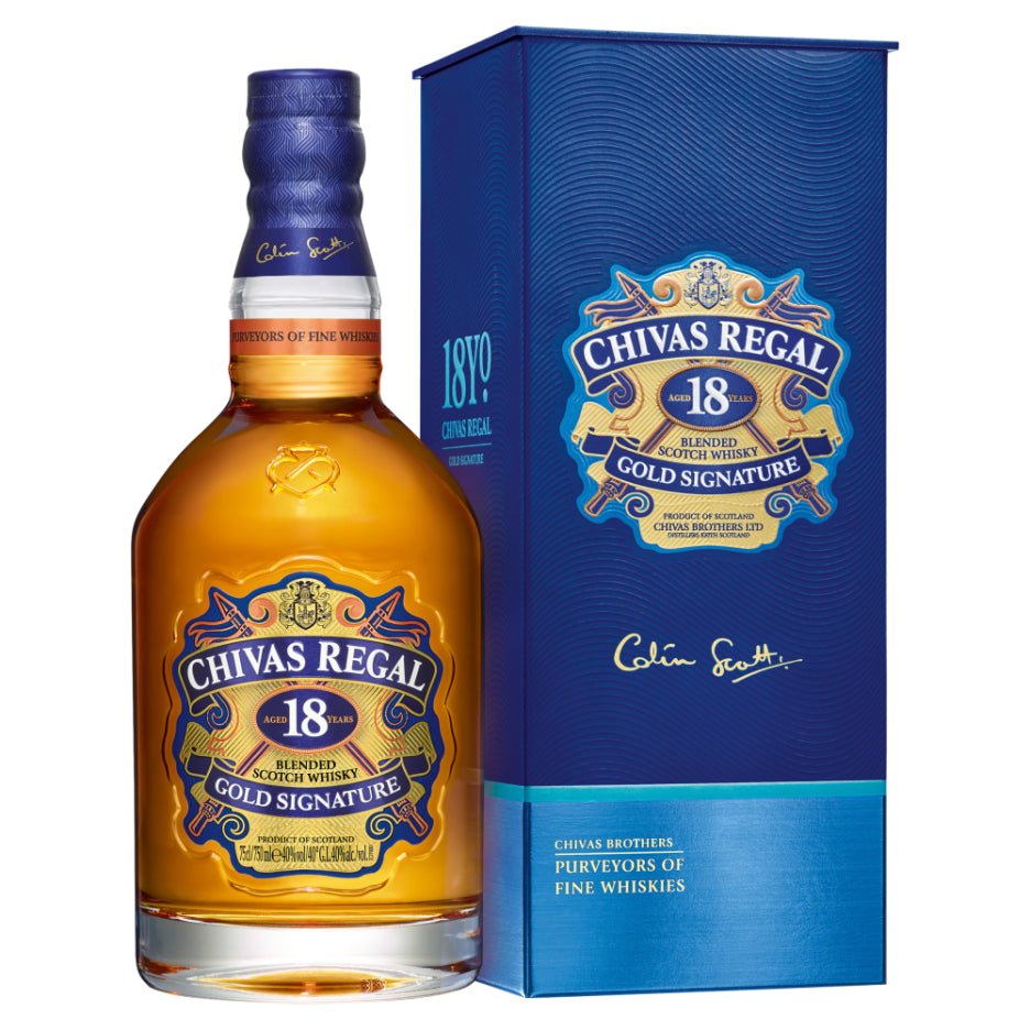 Chivas Regal Gold Signature 18 YO (70cl) - Premium Liquors & Cigars