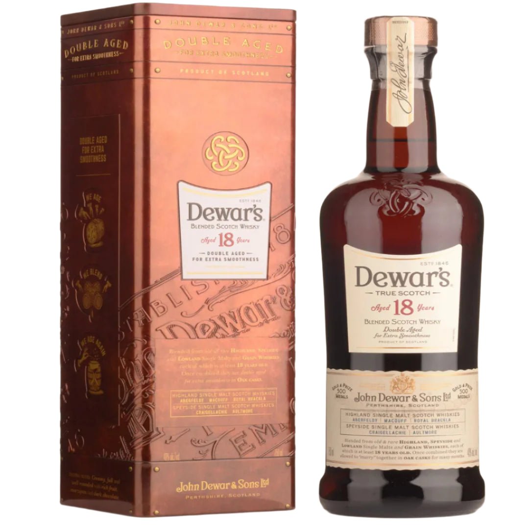 Dewar's 18 YO Double Aged - Premium Liquors & Cigars