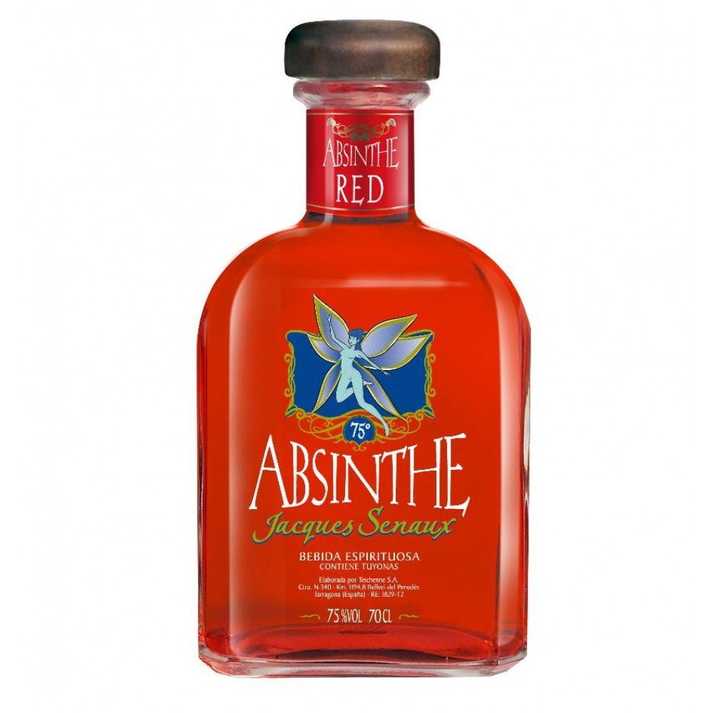 Jacques Senaux 75% Red Absinthe - Premium Liquors & Cigars
