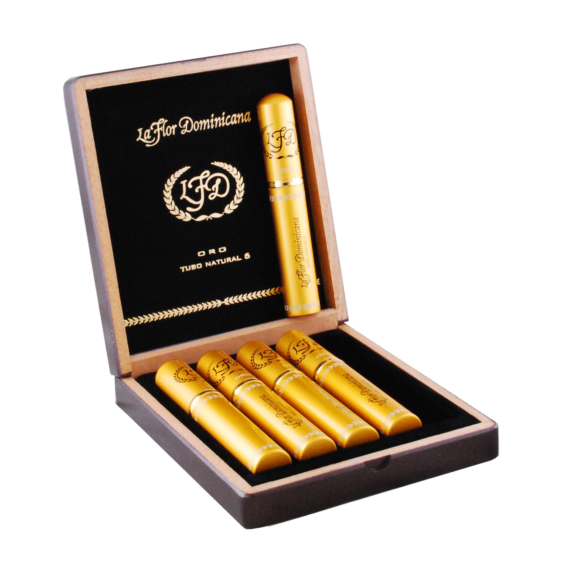 La Flor Dominicana Oro Tubo Natural 6 - Premium Liquors & Cigars