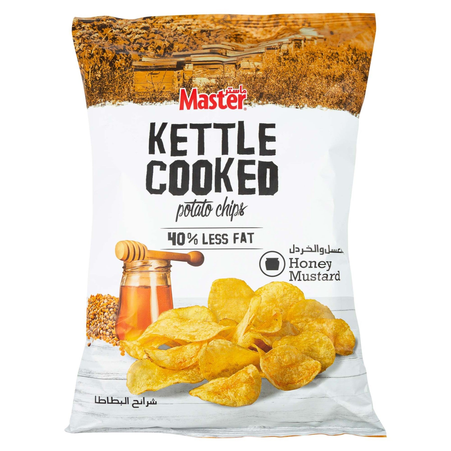 Master Kettle Cooked Potato Chips - Honey Mustard - Premium Liquors & Cigars