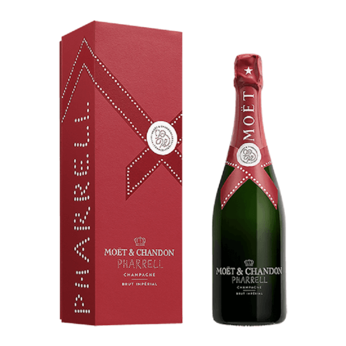 Moët & Chandon x Pharrell Williams Edition Limited Brut Impérial Champagne - Premium Liquors & Cigars
