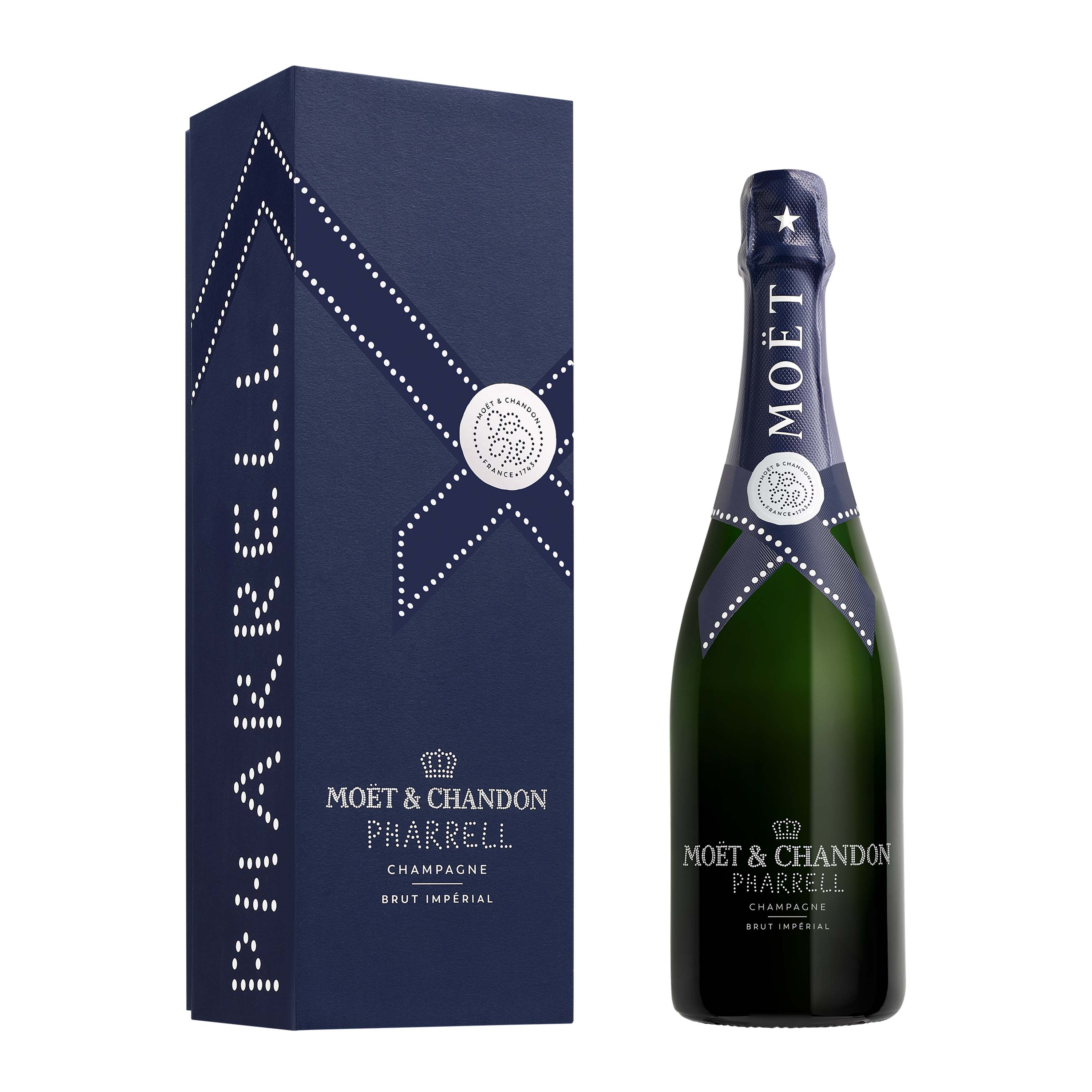Moët & Chandon x Pharrell Williams Edition Limited Brut Impérial Champagne - Premium Liquors & Cigars
