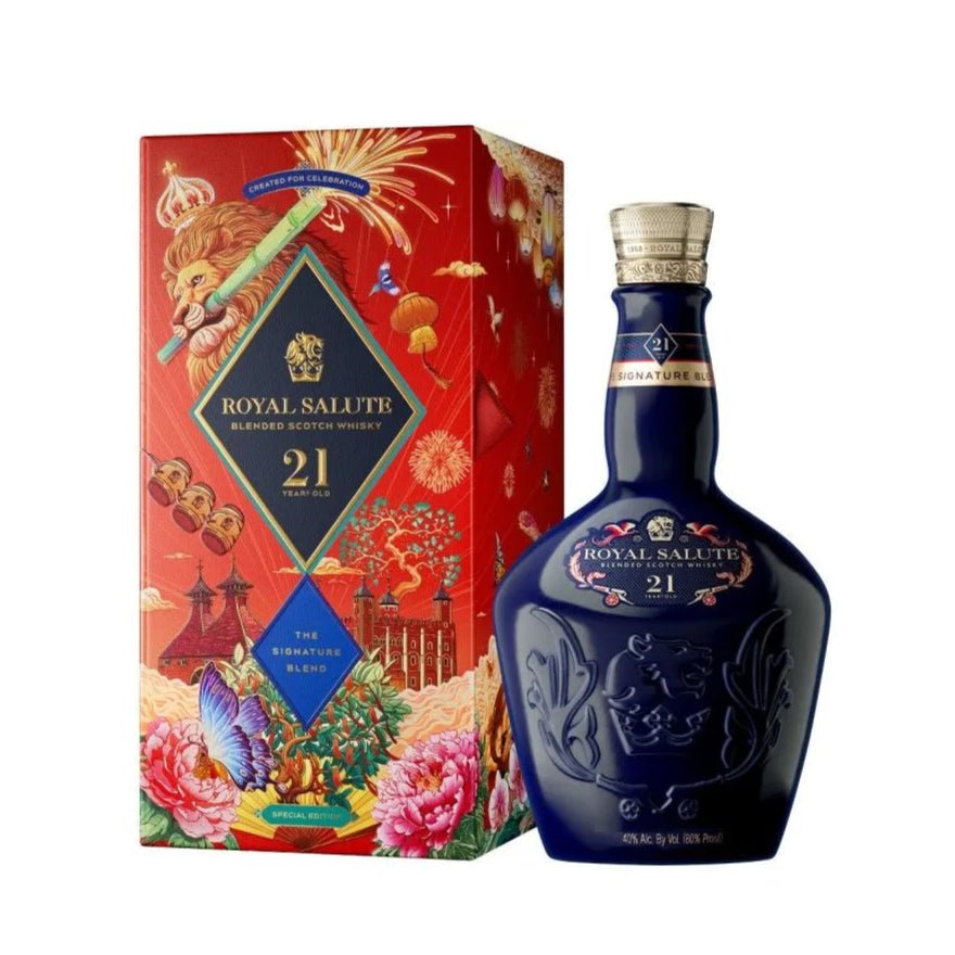 Royal Salute The Signature Blend 21 YO (created for celebration) - Premium Liquors & Cigars