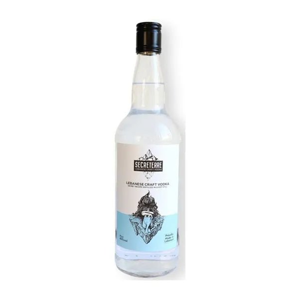 SecreTerre Lebanese Craft Vodka - Premium Liquors & Cigars