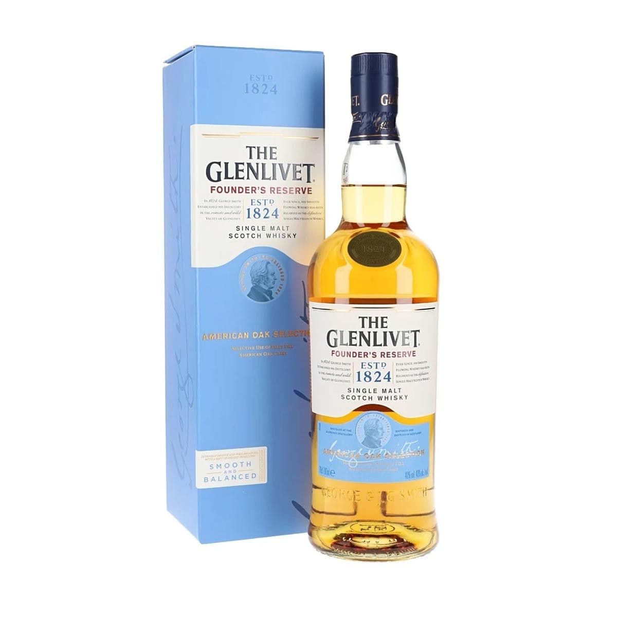 The Glenlivet Founder's Reserve 1824 - Premium Liquors & Cigars